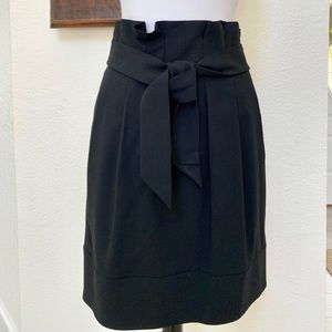 BCBGMAXAZRIA High Waist Wool Blend Skirt